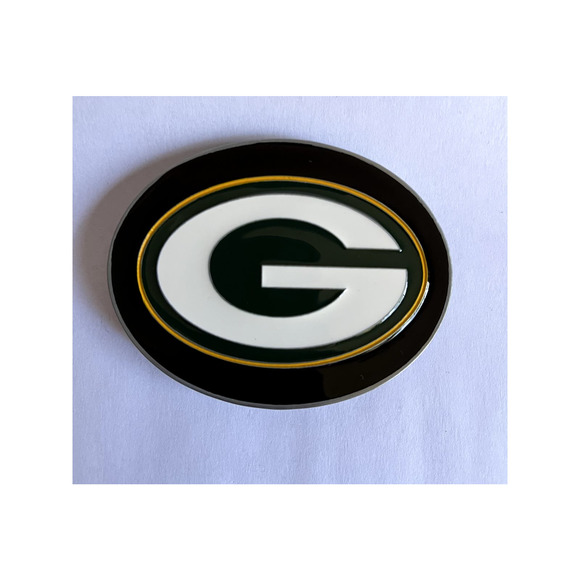 Green Bay Packers Football Belt Buckle - Picture 1 of 7